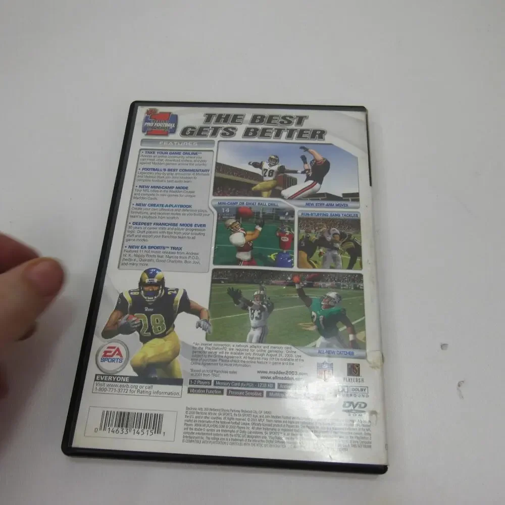 Madden NFL‎ 2003 (Sony PlayStation 2, 2002)  4